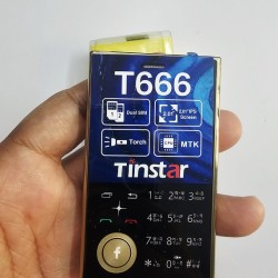 Tinstar T666 Galaxy Card Phone Dual Sim Gold