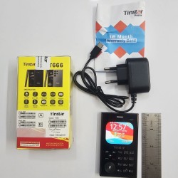 Tinstar T666 Galaxy Mini Card Phone Dual Sim Black