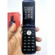 Tsource T203 Folding Phone Dual Display Auto Call Record Black