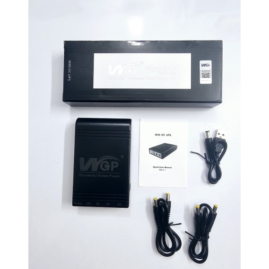 WGP Mini DC UPS 10400mAh Battery For Router