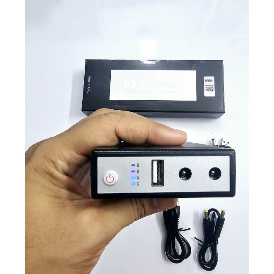 WGP Mini DC UPS 10400mAh Battery For Router