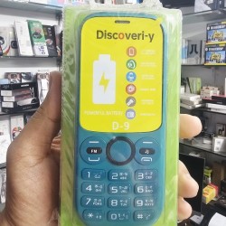 Discovery D9 Button Phone Four Sim 3000mAh Blue