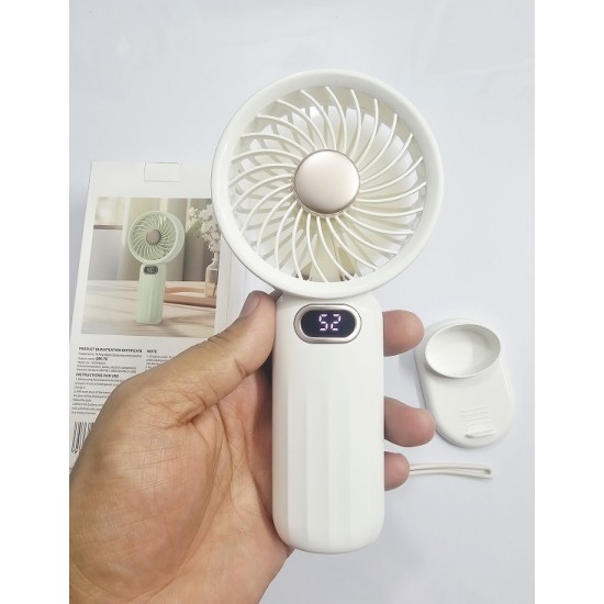 DM79 Handheld Portable Fan LED Display 2 Battery