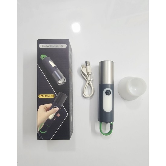 Jx836 Digital Thunder X Flashlight With Zoom