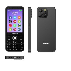 Linnex LX4G Android Touch Button Phone 3GB RAM Black