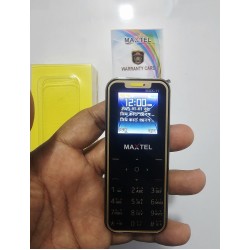 Maxtel Max11 Card Phone Dual Sim Gold