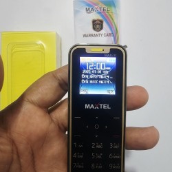 Maxtel Max11 Card Phone Dual Sim Gold