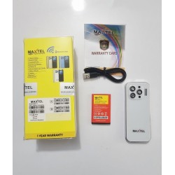 Maxtel Max11 Card Phone Dual Sim White