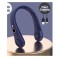 R8 Vaneless Hanging Neck Fan LED Display Blue