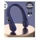 R8 Vaneless Hanging Neck Fan LED Display Blue R8 Vaneless Hanging Neck Fan LED Display Blue