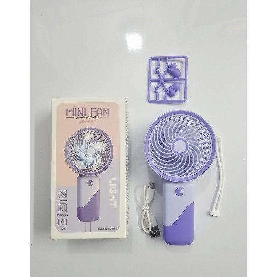 S075 Handhole Mini Fan Rechargeable