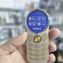 Tensile T23 Smart Feature Phone Amoled Display Magic Voice Gold