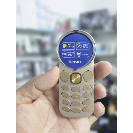 Tensile T23 Smart Feature Phone Amoled Display Magic Voice Gold