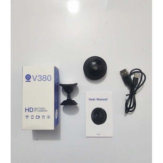 V1 Mini V380 Pro WiFi Video Camera Rechargeable