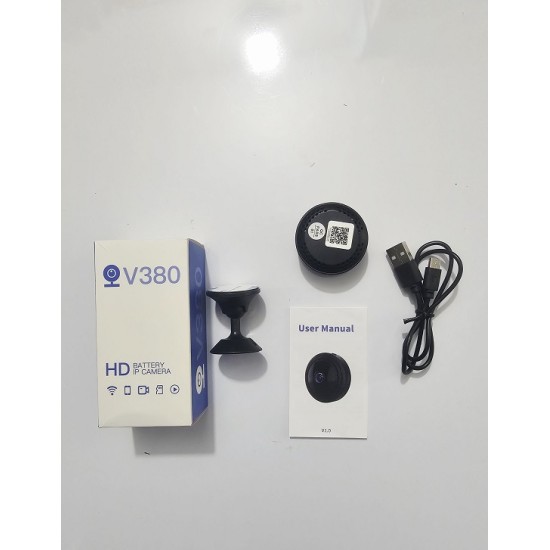 V1 Mini V380 Pro WiFi Video Camera Rechargeable