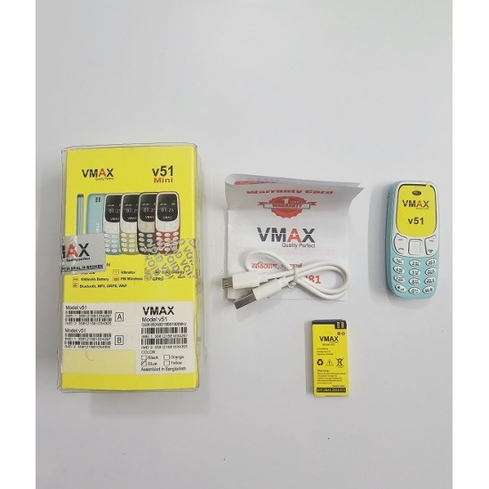 Vmax V51 Mini Phone Dual Sim Magic Voice - Pest