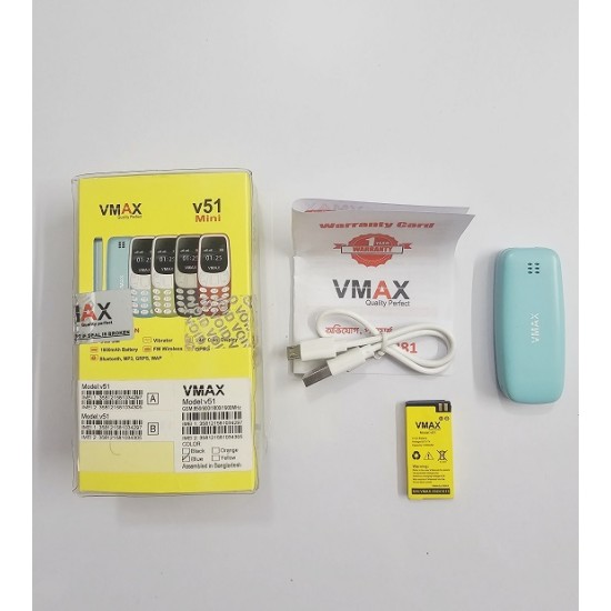 Vmax V51 Mini Phone Dual Sim Magic Voice - Pest