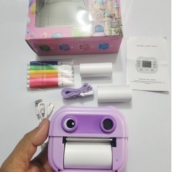 Y16 Kids instant Print Camera With 3 Extra Paper Rolls
