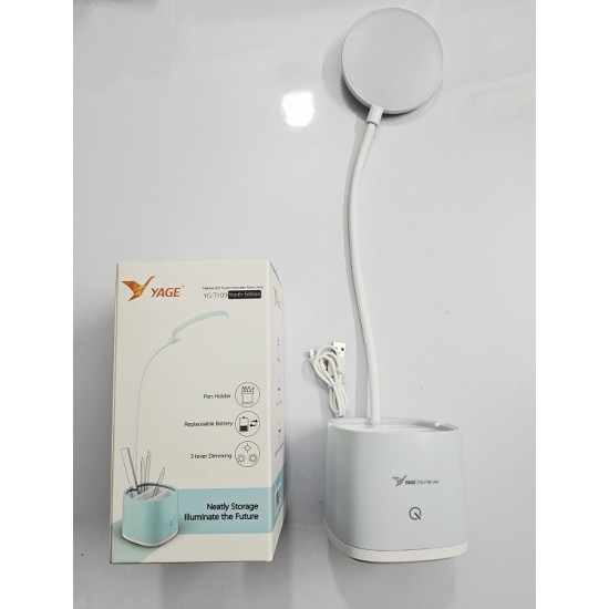 Yage T109 Table Lamp Touch Buton With Pen Holder