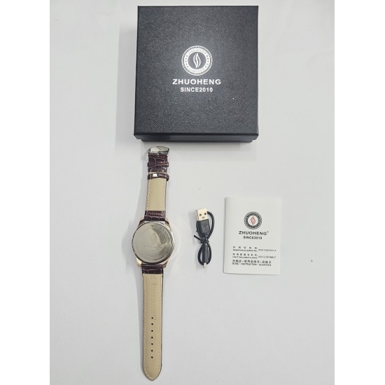USB Lighter Watch For Man Gold USB Lighter Watch For Man Gold