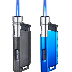 Aomai Jet Flame Butane Lighter Visible Fuel
