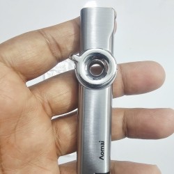 Aomai Round Gas Lighter Windproof