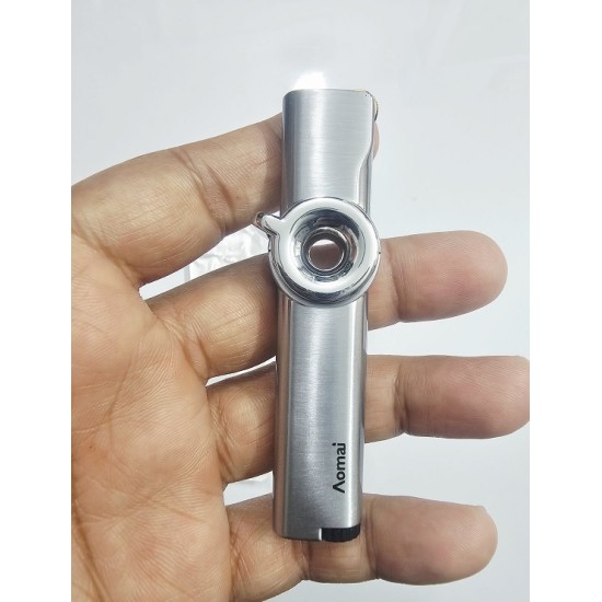 Aomai Round Gas Lighter Windproof