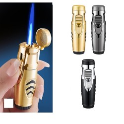 AR173 Jet Flame Metal Body Lighter Visible Fuel