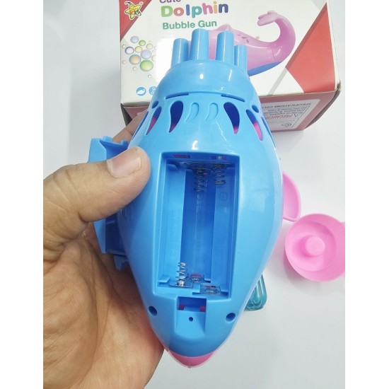 Dolphine Bubble Gun Machine
