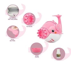 Dolphine Bubble Gun Machine