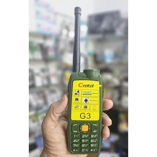 Gretel G3 Antenna Phone Power Bank 9800mAh Green