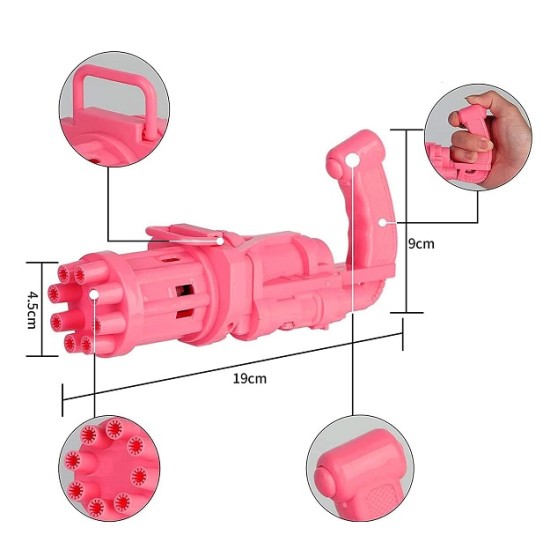 Kids Bubble Gun Machine