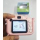 Kids Digital Dual Camera With Protective Cover Pink