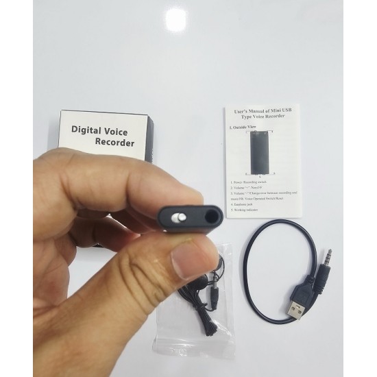 16GB Portable Digital Sound Voice Recorder