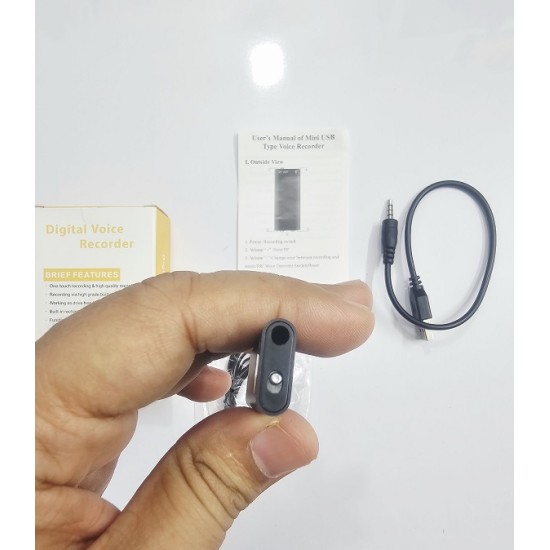8GB Mini Hidden Audio Voice Recorder