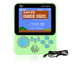 G7 Portable Game Consoles Kids Game Player Blue