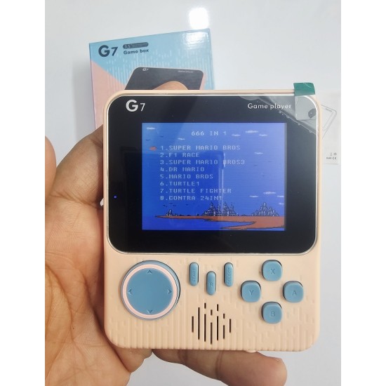 G7 Handhole Kids Video Games Pink