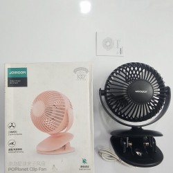 Joyroom CY486 POPlanet Portable Charging Clip Fan Black