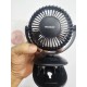 Joyroom CY486 POPlanet Portable Charging Clip Fan Black