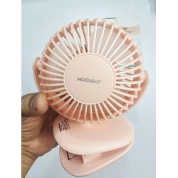 Joyroom CY486 Portable Mini Clip Fan Pink