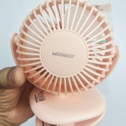 Joyroom CY486 Portable Mini Clip Fan Pink