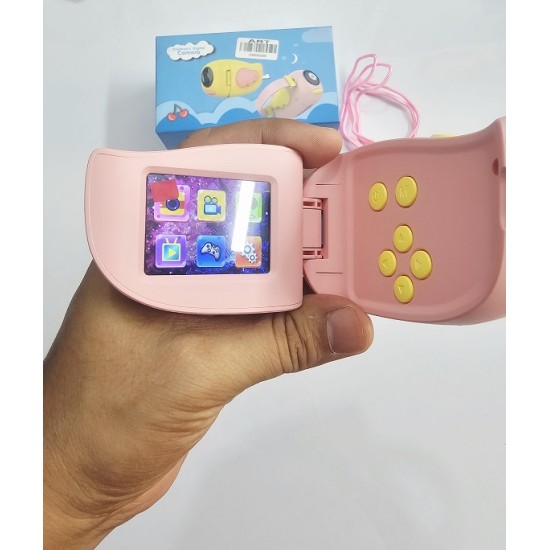 Kids Digital Handy Video Camera Pink