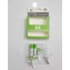 Lithium AA Batteries Rechargeable 2600mAh Battery 4Pcs