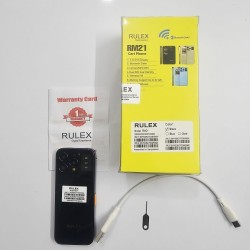 Rulex RM21 Mini Feature Phone Black