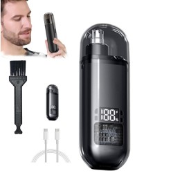 SJ005 Electric Portable Nose Hair Trimmer LED Display