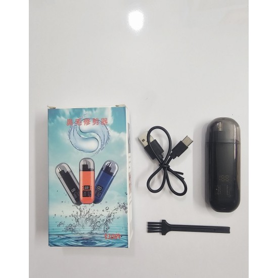 SJ005 Electric Portable Nose Hair Trimmer LED Display