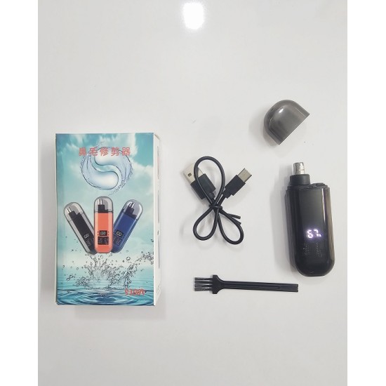 SJ005 Electric Portable Nose Hair Trimmer LED Display