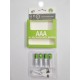 AAA Rechargeable Batteries 4Pcs