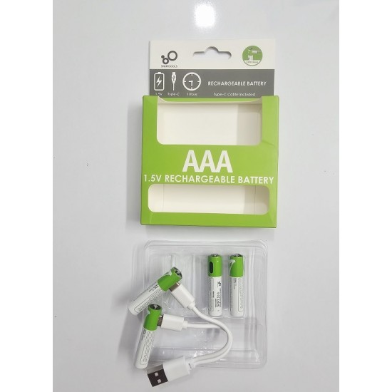 AAA Rechargeable Batteries 4Pcs