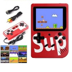 Sup Game Box Kids Game Player 400 in 2 Red
